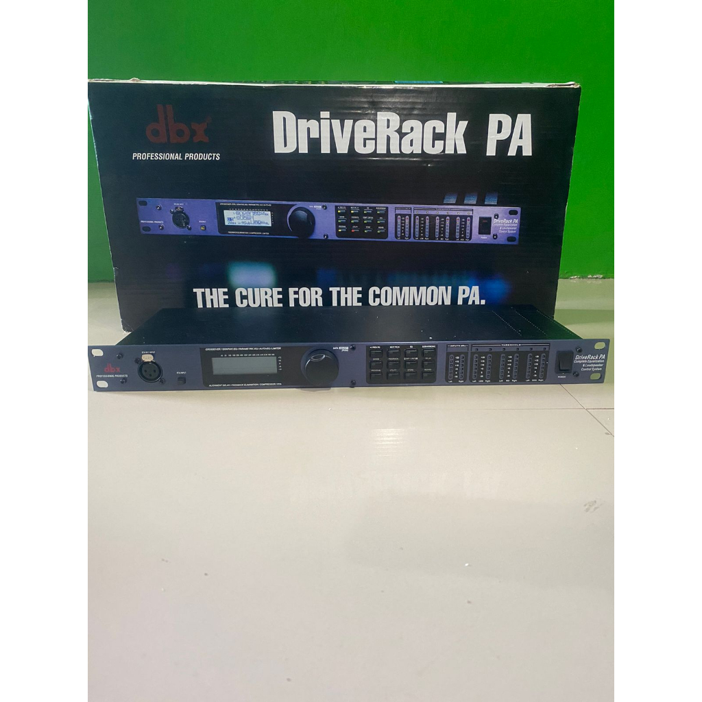 Speaker Management DBX Driverack PA