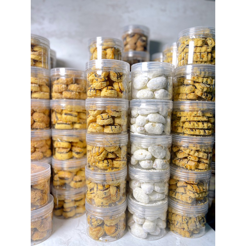 Sandy Cookies  Kue Kering Jakarta Toples Kecil Icip 140-150 gr (Premium / Reguler)