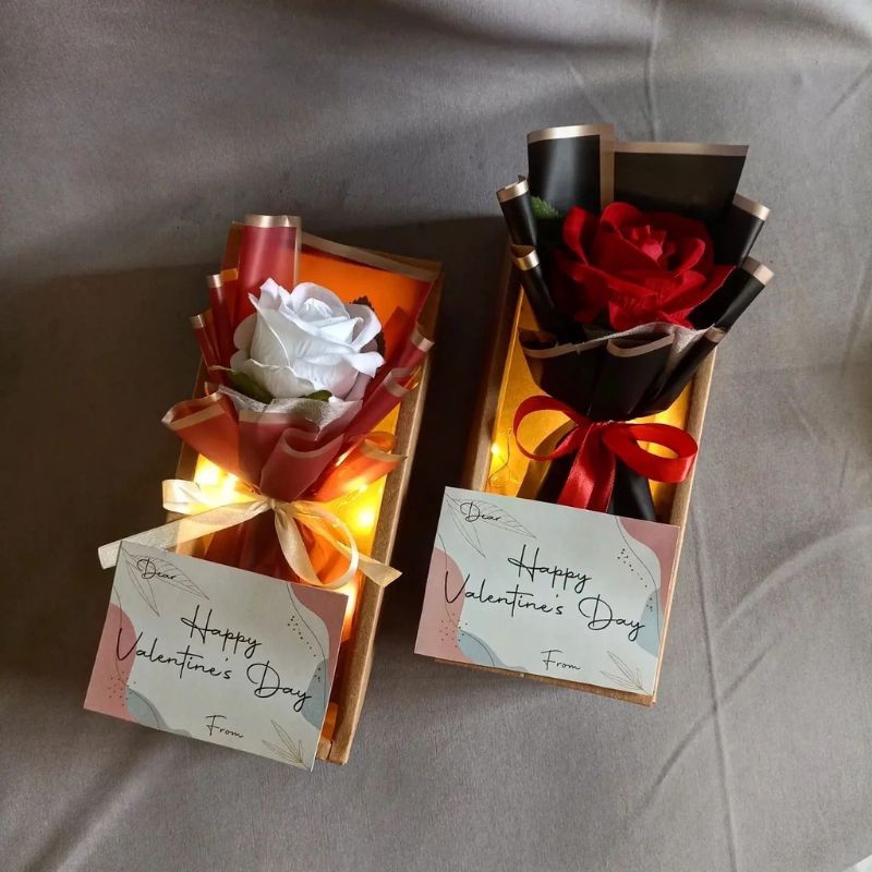 

Rose premium box kado