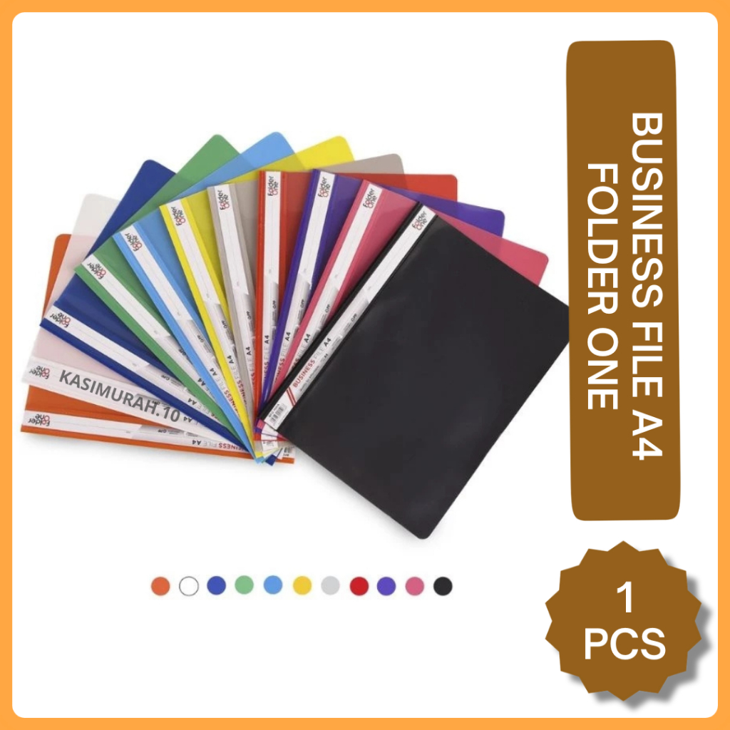 

(Instan/Gojek) Business File A4 Folder One / Bisnis File Bening