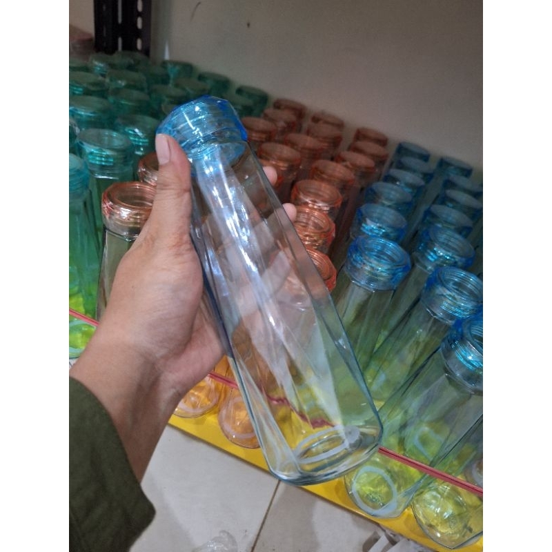 Botol kaca diamond