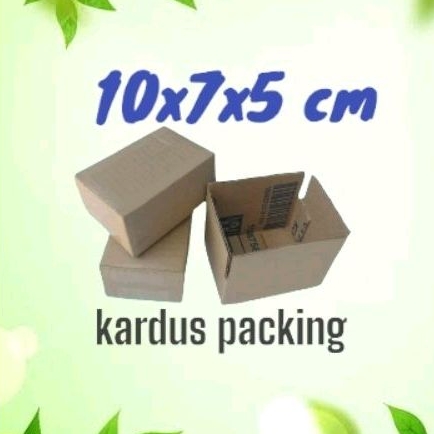 

Kardus box packing 10x7x5 cm | kerdus kecil | box recycle | siap pakai