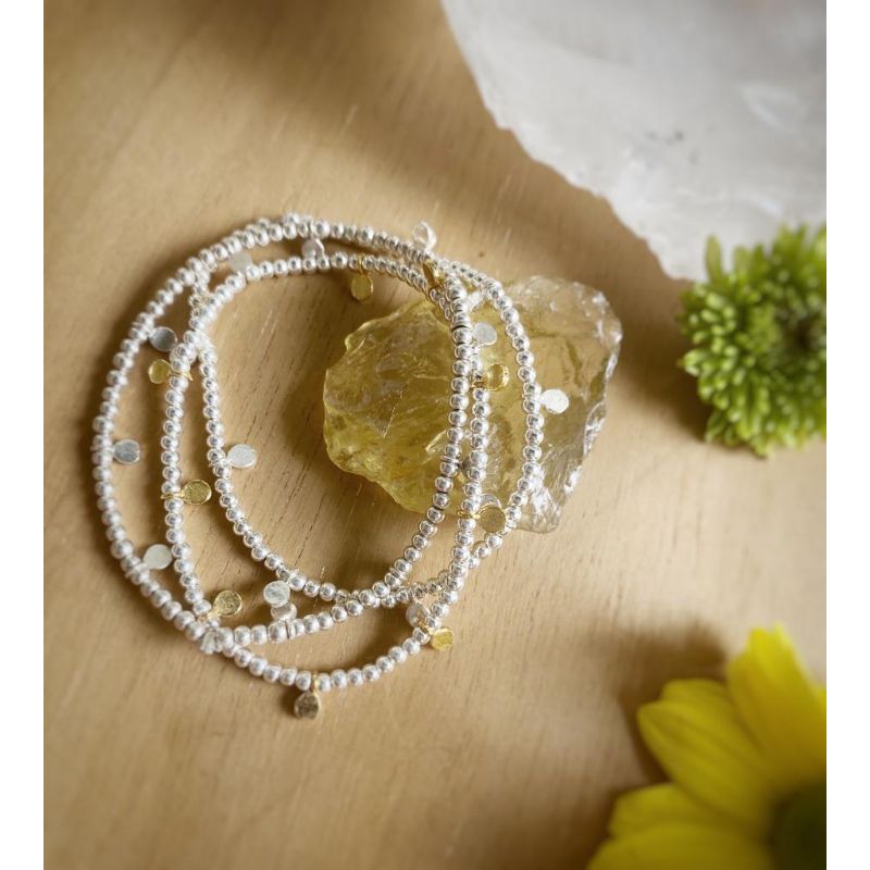 Gelang Cantik Dengan Butiran Perak | Gelang Perak 925 Murni | Pendant | Necklace