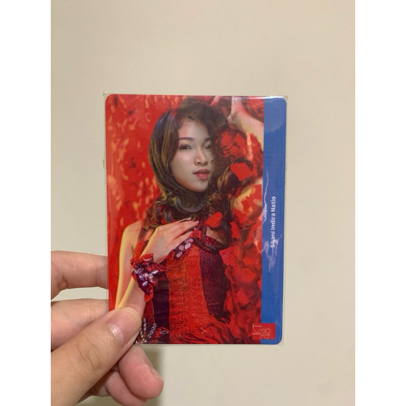 Photocard PC Shani Indira Natio JKT48 Tour JKT48 2022
