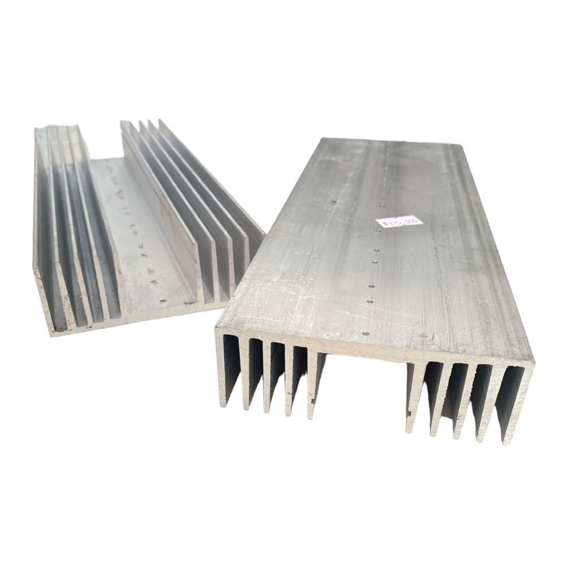 Pendingin Heatsink Transistor 10 sirip 30cm Super Tebal 6mm