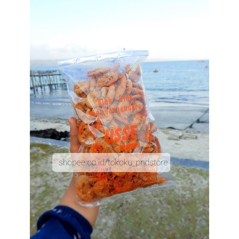 

UDANG CRISPY 250gr - SNACK SEAFOOD - OLEH OLEH KHAS PANGANDARAN