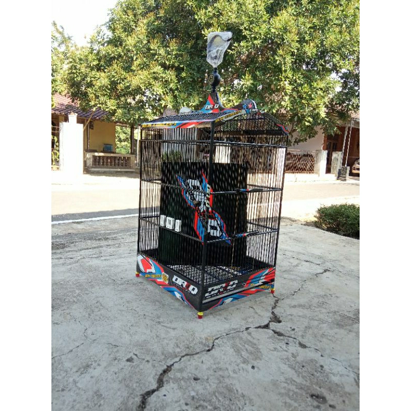 Sangkar kotak decal Oriq jaya