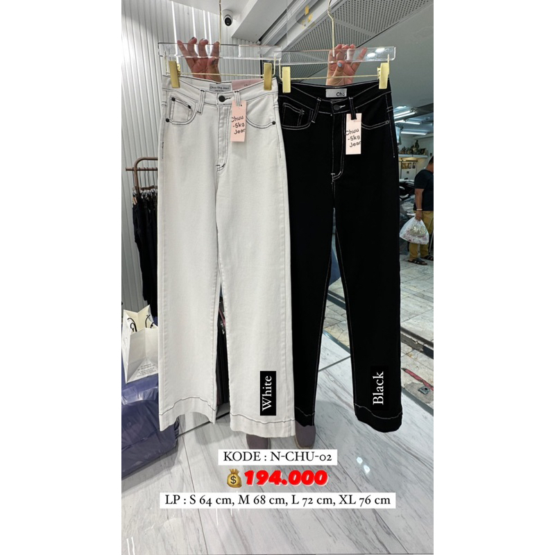 Chuu Jeans -5KG denim celana panjang import bangkok N-CHU-02