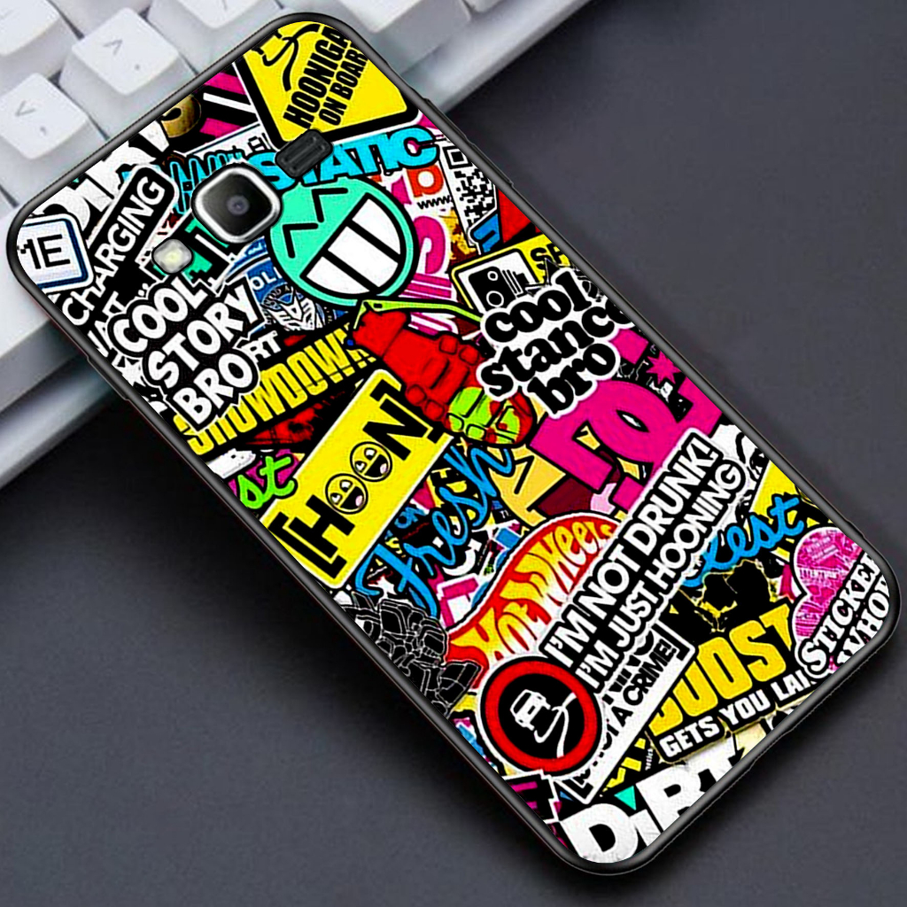 Case Samsung J2 PRIME - Casing Samsung J2 PRIME - ( GRAFFITI ) - Case Hp - Softcase Hp - Silikon Hp 