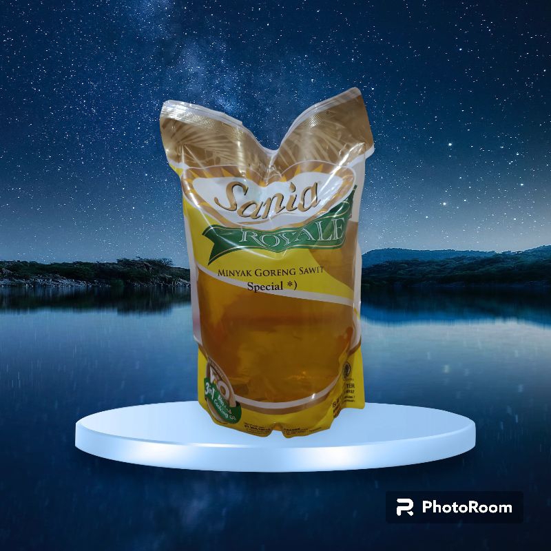 

Minyak goreng Sania royale 2 liter