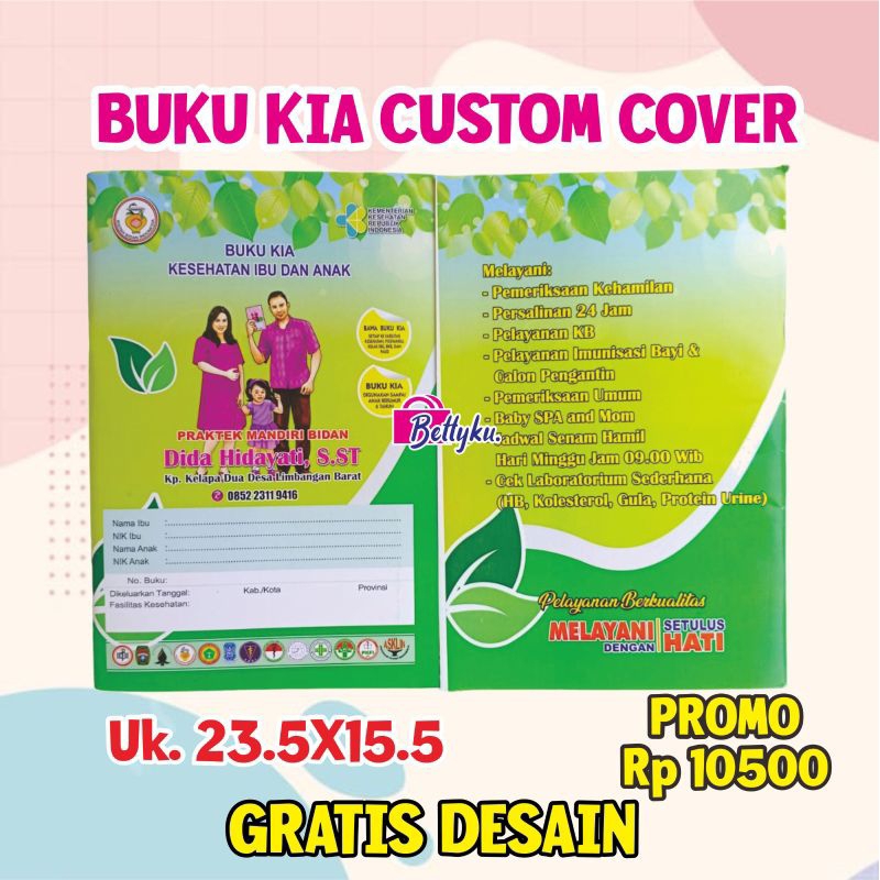 BUKU KIA CUSTOM COVER - BUKU KIA TERBARU 2023
