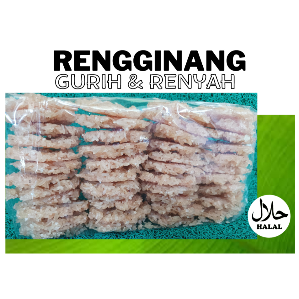 

Rengginang Mentah Rasa Gurih & Renyah, Halal