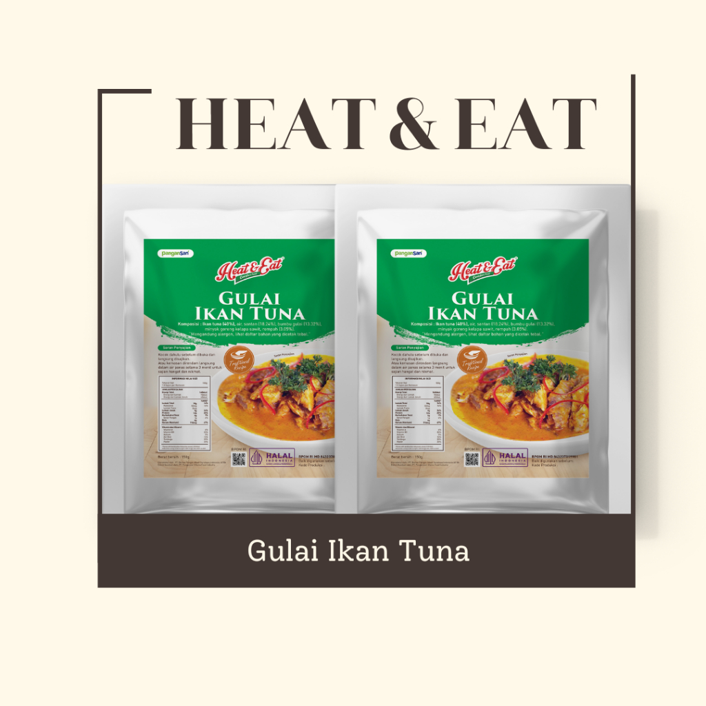 

RTE Paket Isi 2 PCS- Gulai Ikan Tuna