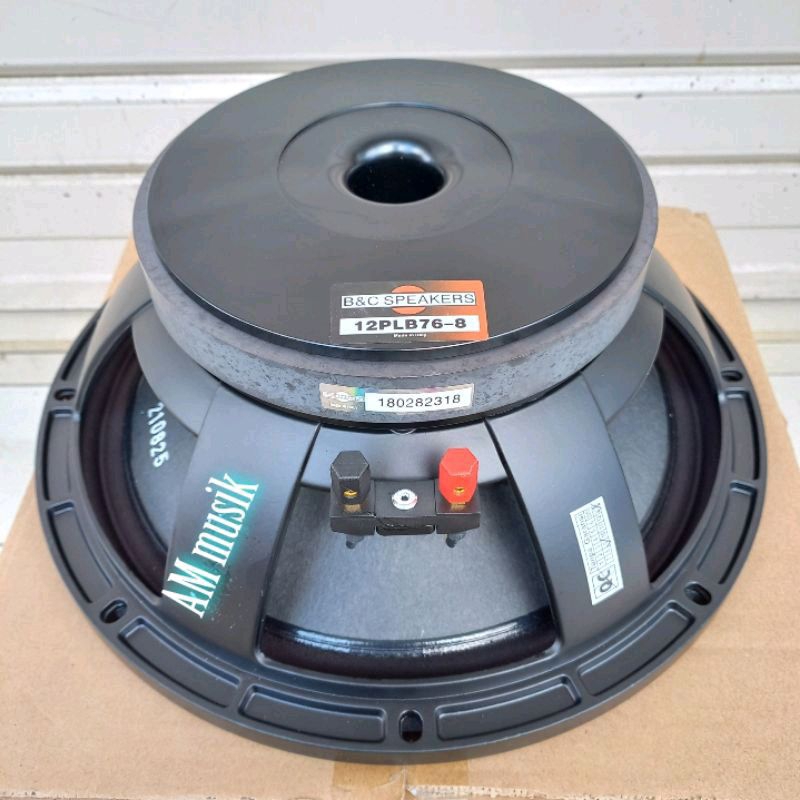 SPEAKER COMPONENT B&C 12PLB76 12 INCH VOICE COIL 3 INCH