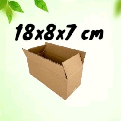 

Kardus packaging 18x8x7 cm box recycle packaging | siap pakai
