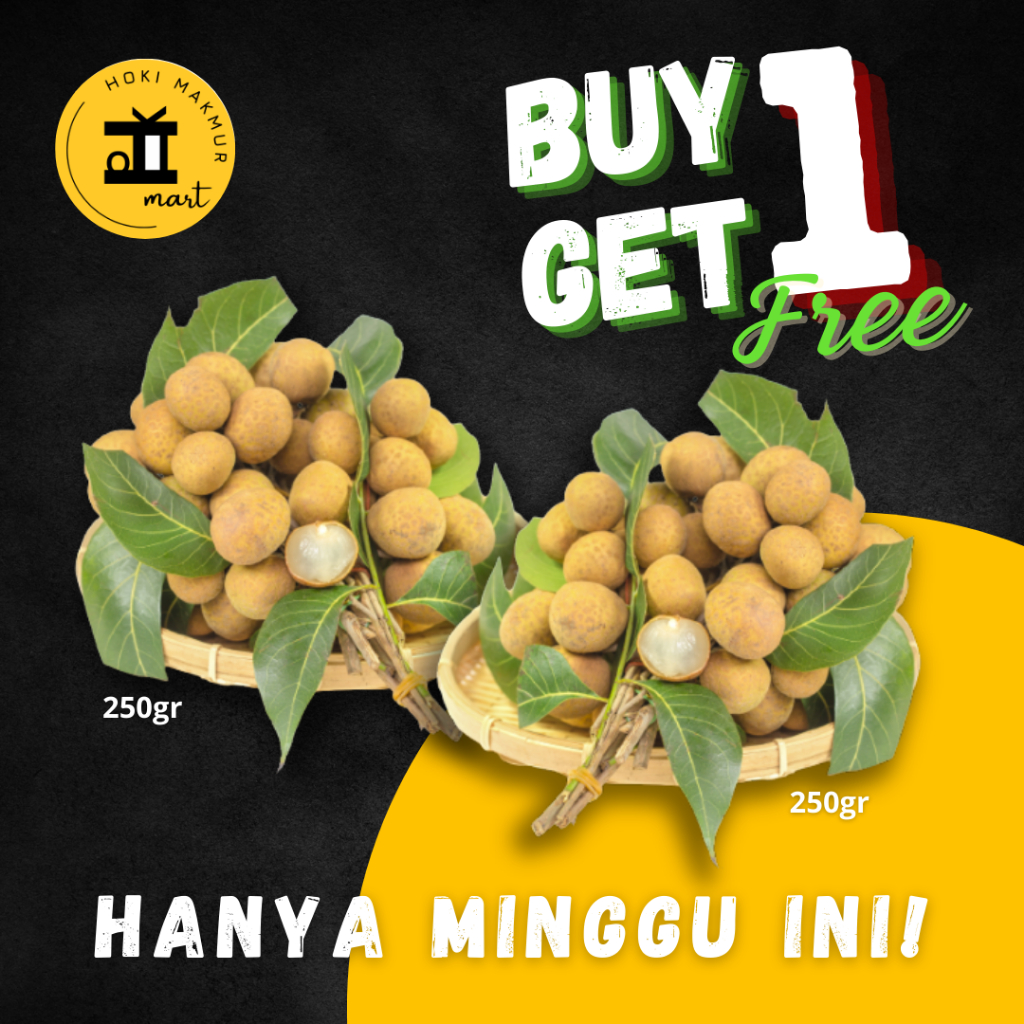 

BUY 1 GET 1 KELENGKENG PREMIUM MANIS | KELENGKENG MANIS | KELENGKENG GOLDEN