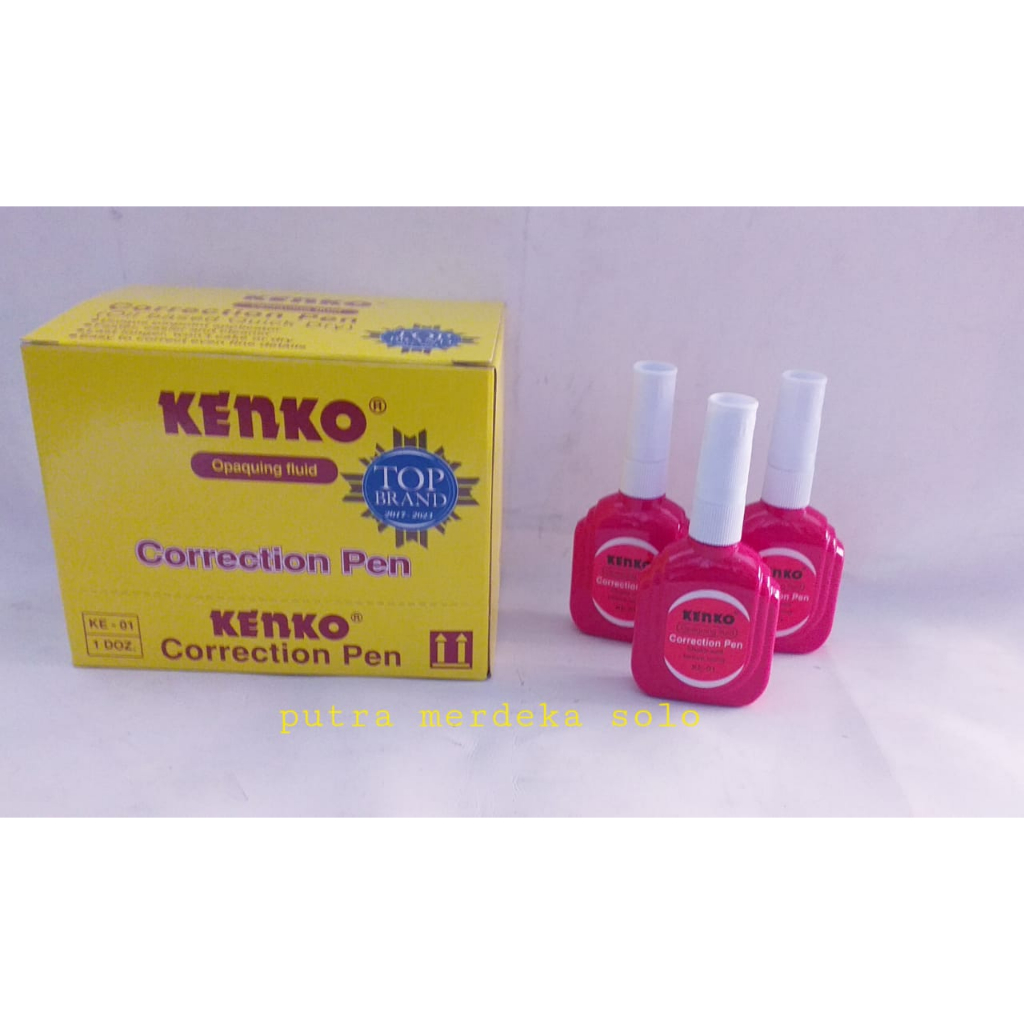 

Tipex Cair / Correction Kenko KE-01 KE-108 KE-107 KE-826 KE-823 KE-301