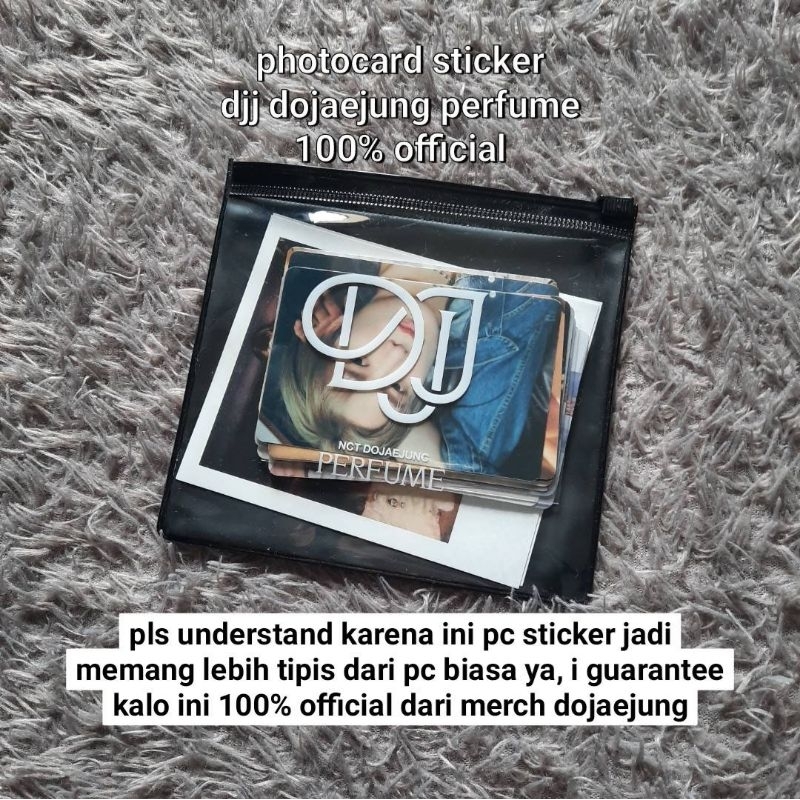 PC Photocard Sticker NCT 127 Dojaejung Perfume Jaehyun Jungwoo Doyoung