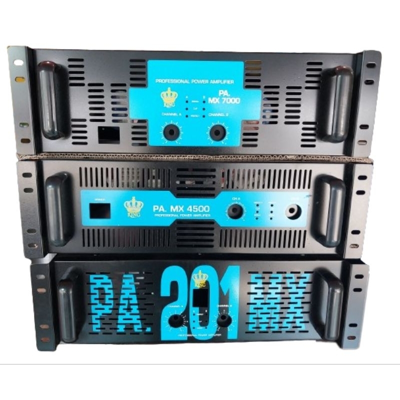 BOX POWER AMPLIFIER PA. MX 201 4500 5500 7000 8000
