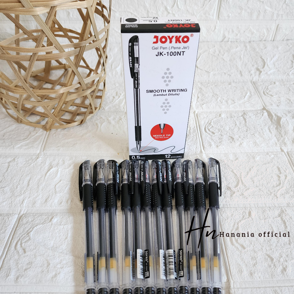 

GEL PEN PULPEN PENA JOYKO JK-100 UKURAN TINTA 0.5 MM