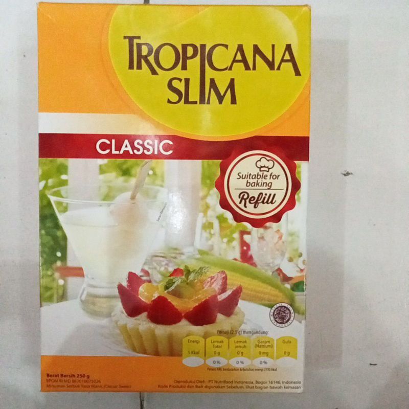 

TROPICANA SLIM CLASSIC 250GR REF