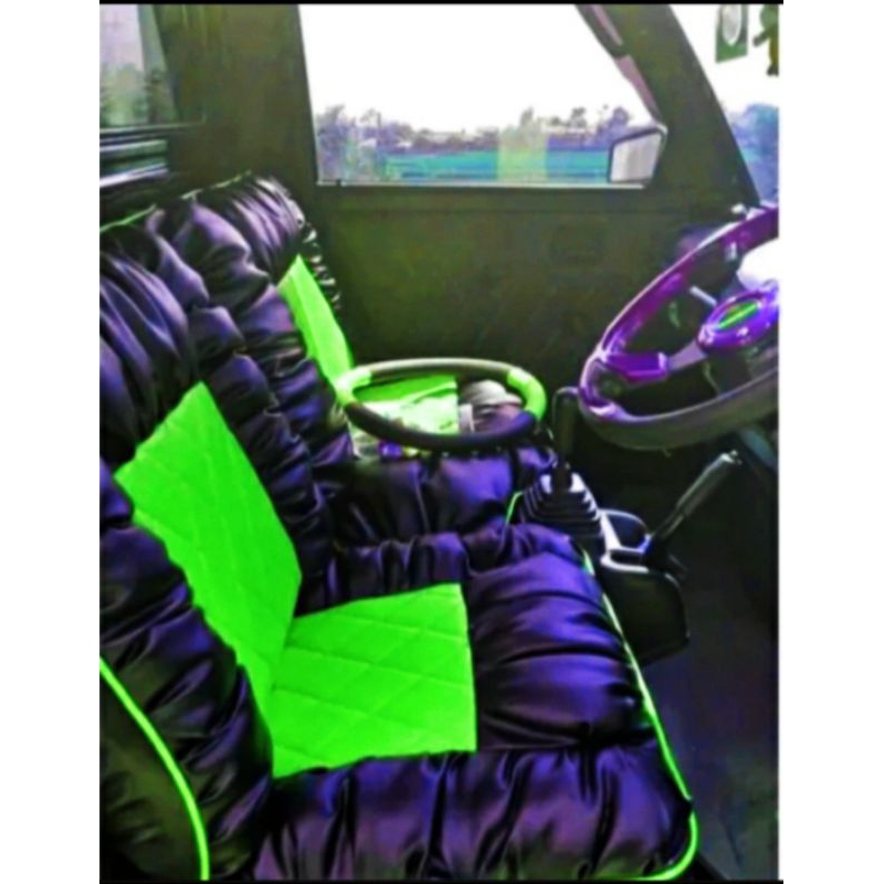 (COD)sarung jok mobil carry Futura, granmax,new carry, L300, Mega carry motif sofa