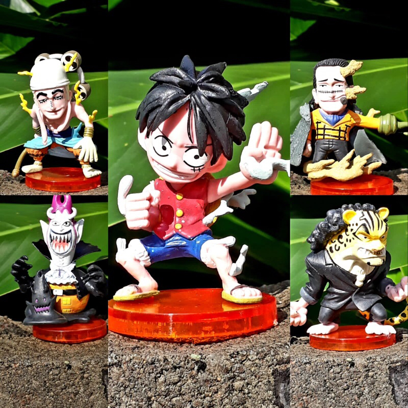 ONE PIECE MINIATUR FIGURE SET 5