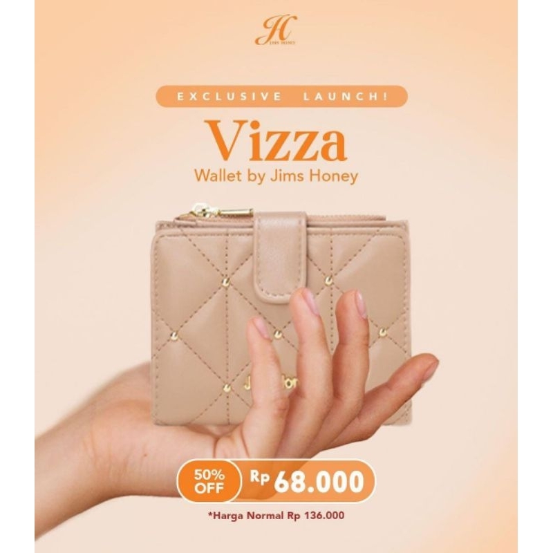 Vizza Wallet Dompet Kecil Jims Honey