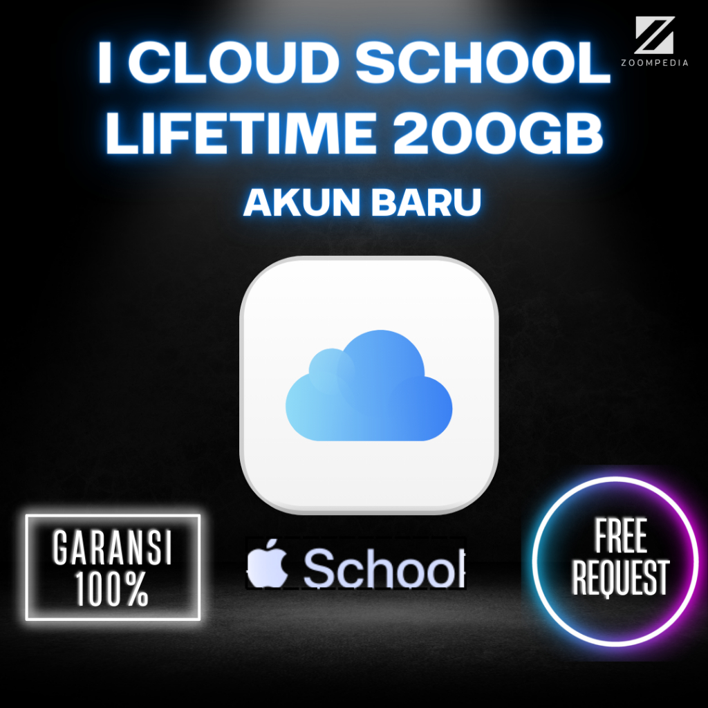 ICLOUD SCHOOL 200GB LIFETIME DURATION