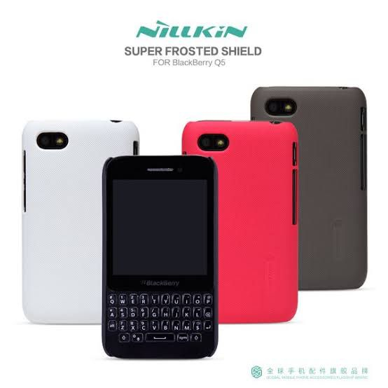 CASE BLACKBERRY Q5 NILLKIN HARDCASE FROSTED SHIELD ORIGINAL
