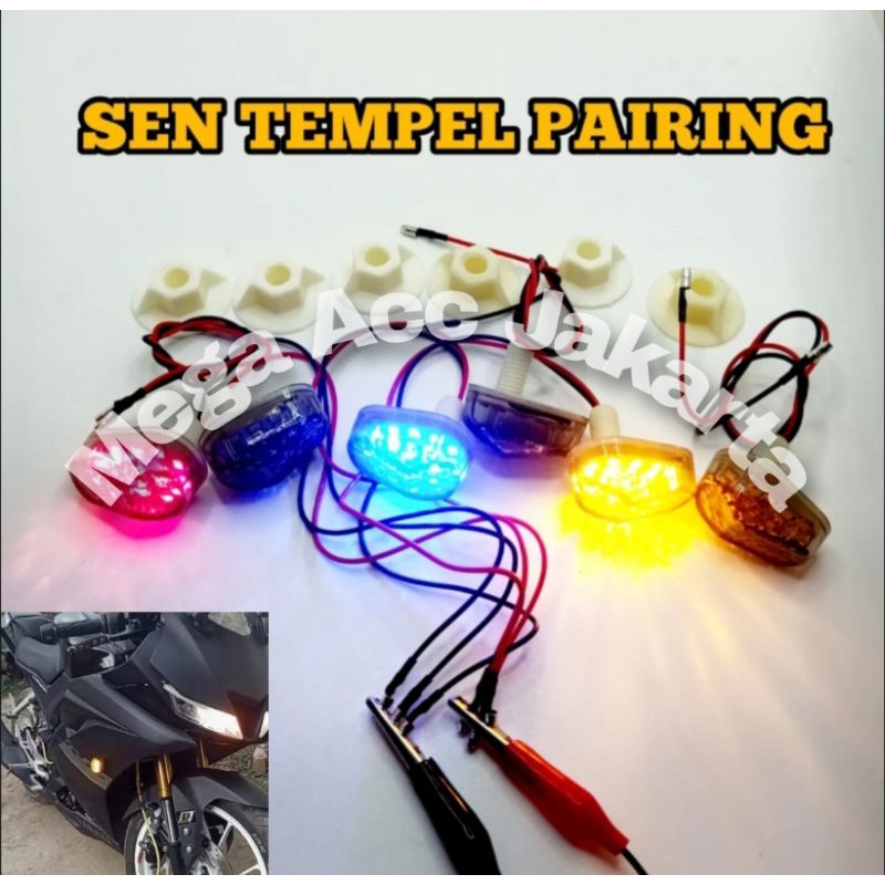 Lampu Sen Tempel Led Sen Tempel Oval Mini Universal