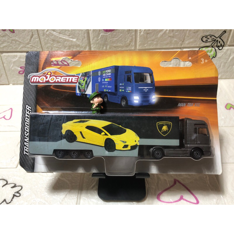 Majorette MAN TGA XXL RACING TRANSPORTER