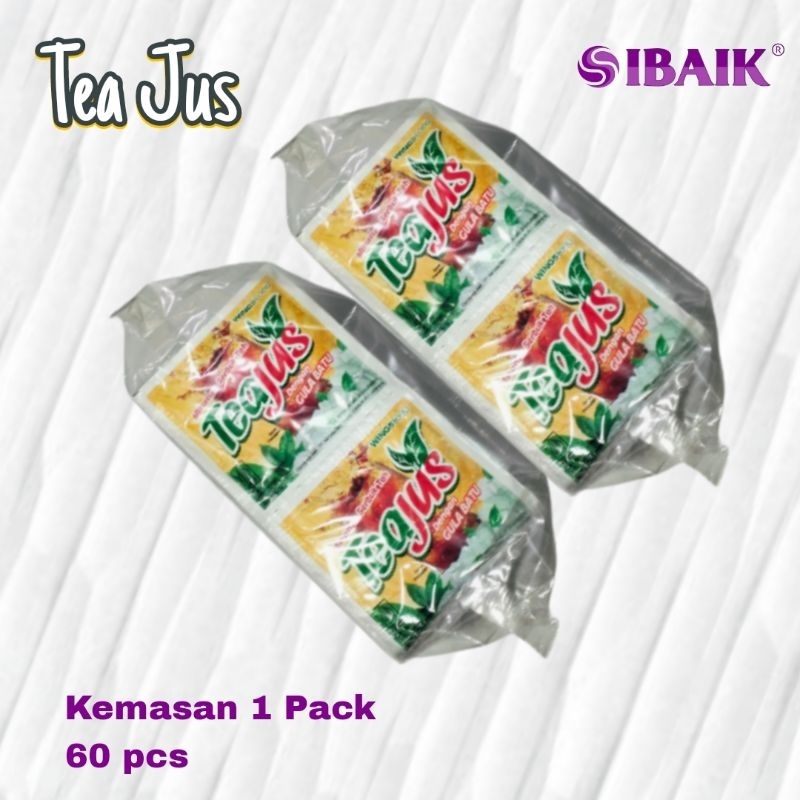 

Teajus Gula Batu 1 pack 60 pcs Sibaik Shop