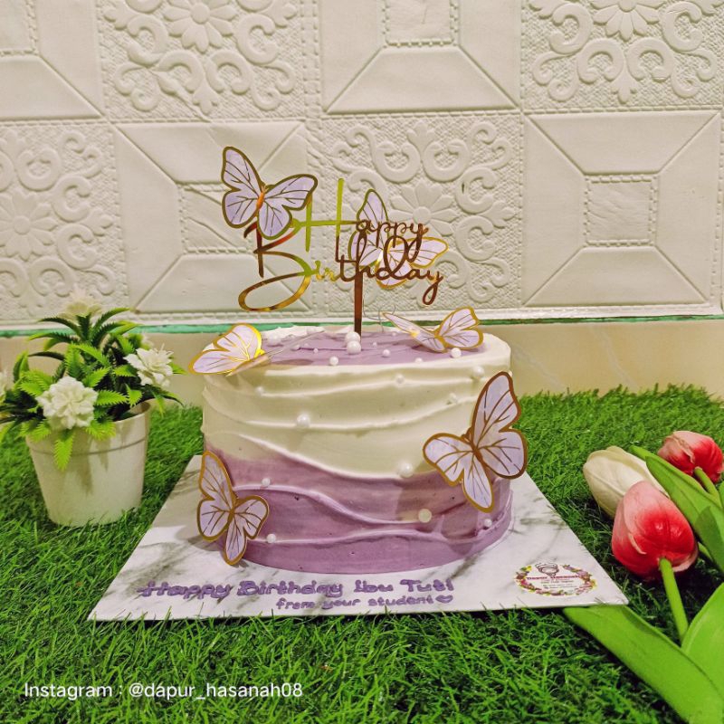

Birthday Cake Palembang / Kue Ulang Tahun ukuran 16cm