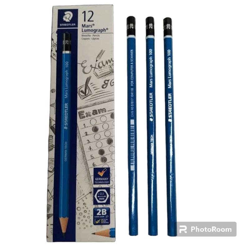 

PENSIL 2B STAEDTLER 100% ASLI