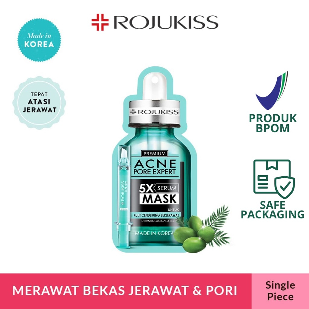 ROJUKISS 5X Serum Mask Pore Expert Bright / Perfect / Acne 25ml