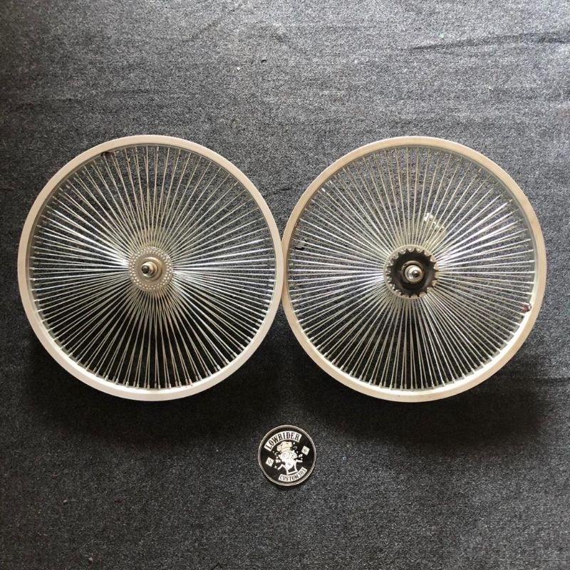whellset velg rempet 20 sepeda lowrider + ducktail 20