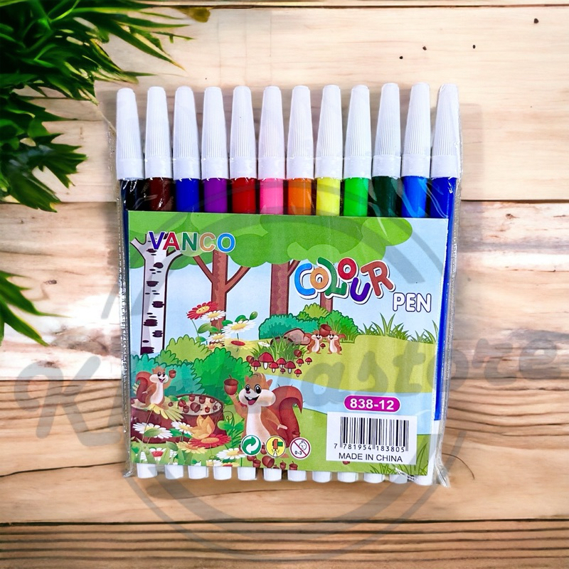 

Spidol 12 warna 838 Colour Pen Exsis