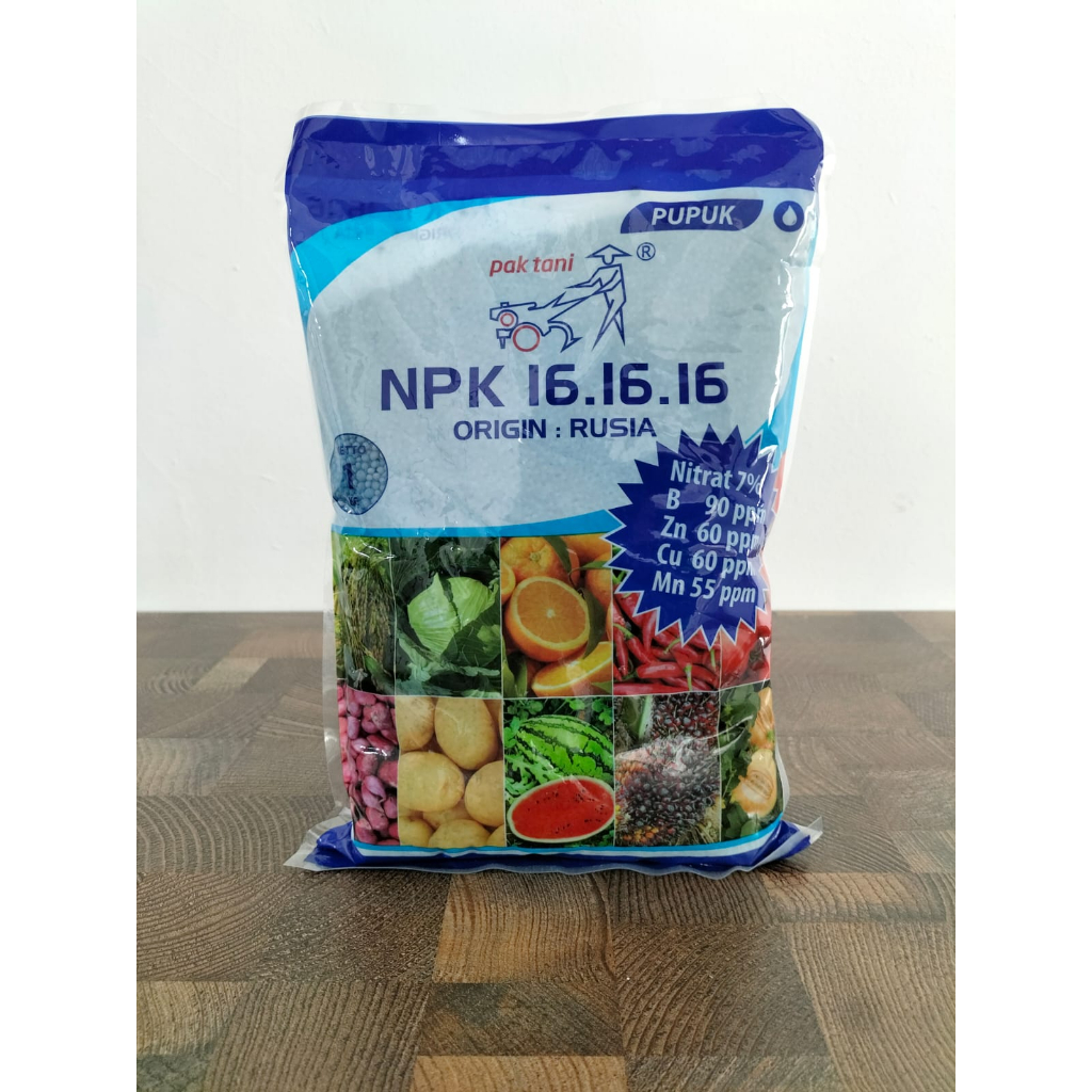 NPK Pak Tani Biru 16-16-16 1 Kg