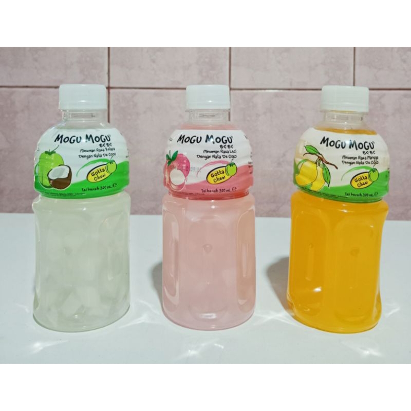 

Mogu-mogu Rasa Leci || Kelapa || Mangga 320 ml