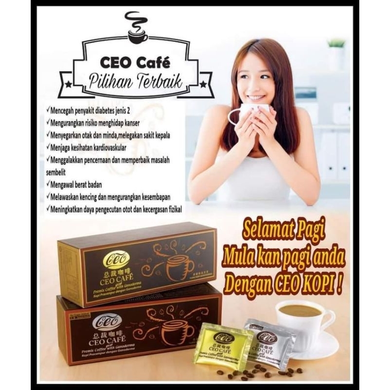 kopi ceo ganoderma / SH Jawara Cafe