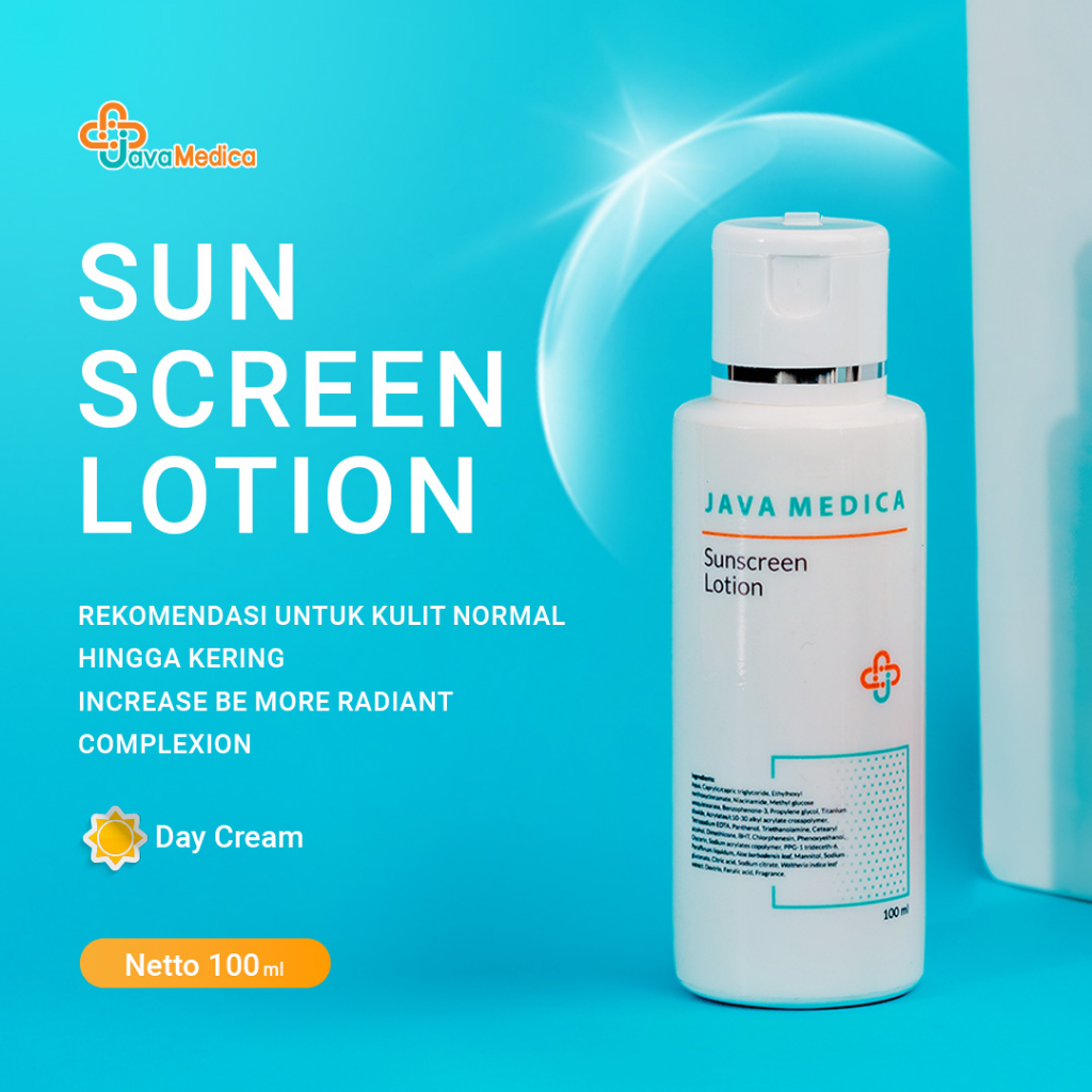 Sunscreen Lotion Java Medica  - Lotion Pelembab Kulit