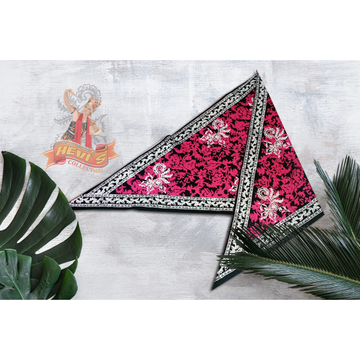 [201] Udeng Banyuwangi / udeng jaranan / udeng batik asli Banyuwangi bermotif bunga