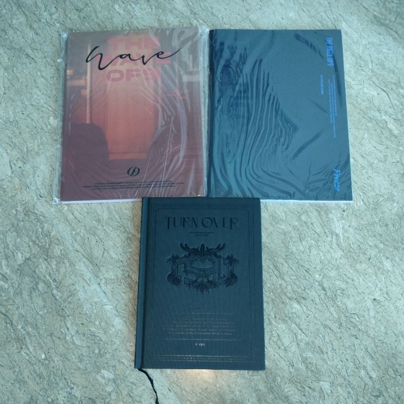 UNSEALED SF9 ALBUM TURN OVER,WAVE OF 9,PIECE OF 9