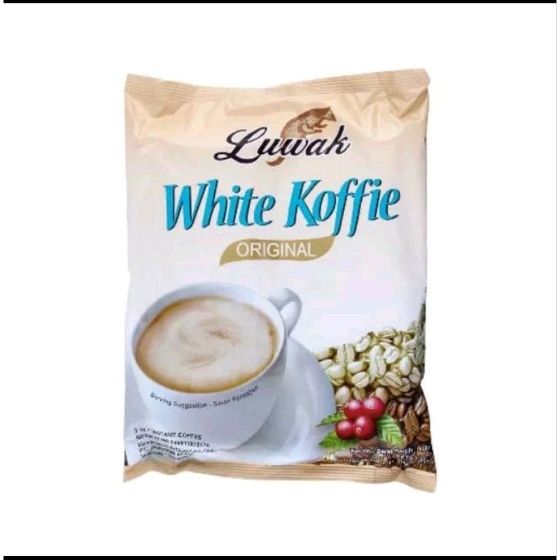 

White koffie luwak original 1 renteng isi 10