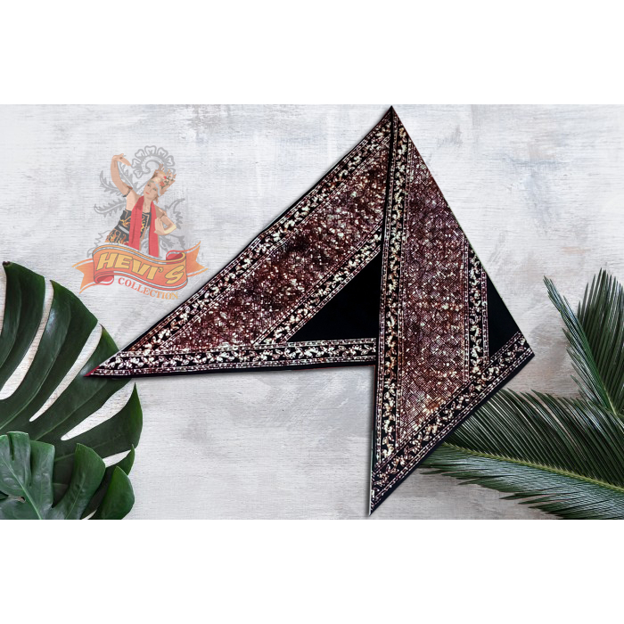 [2102] Udeng Banyuwangi / udeng jaranan / udeng batik asli Banyuwangi motif gedek