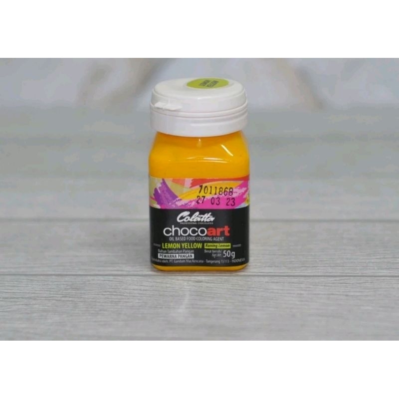

Colatta Choco Art Pewarna Makanan Lemon Yellow 50 Gr