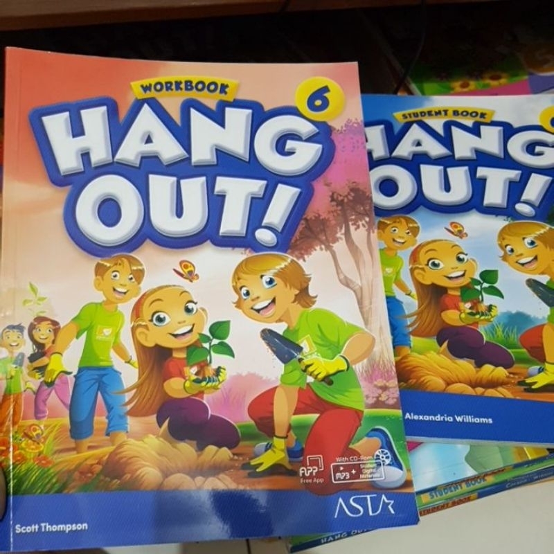 Hang out 6 work book and student book (2 in 1)