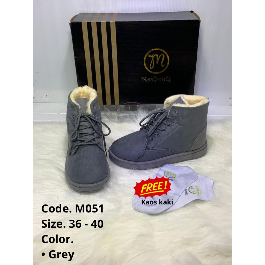 Terbaru Live Boots Import Wanita Sepatu Winter - Sepatu Boot M051