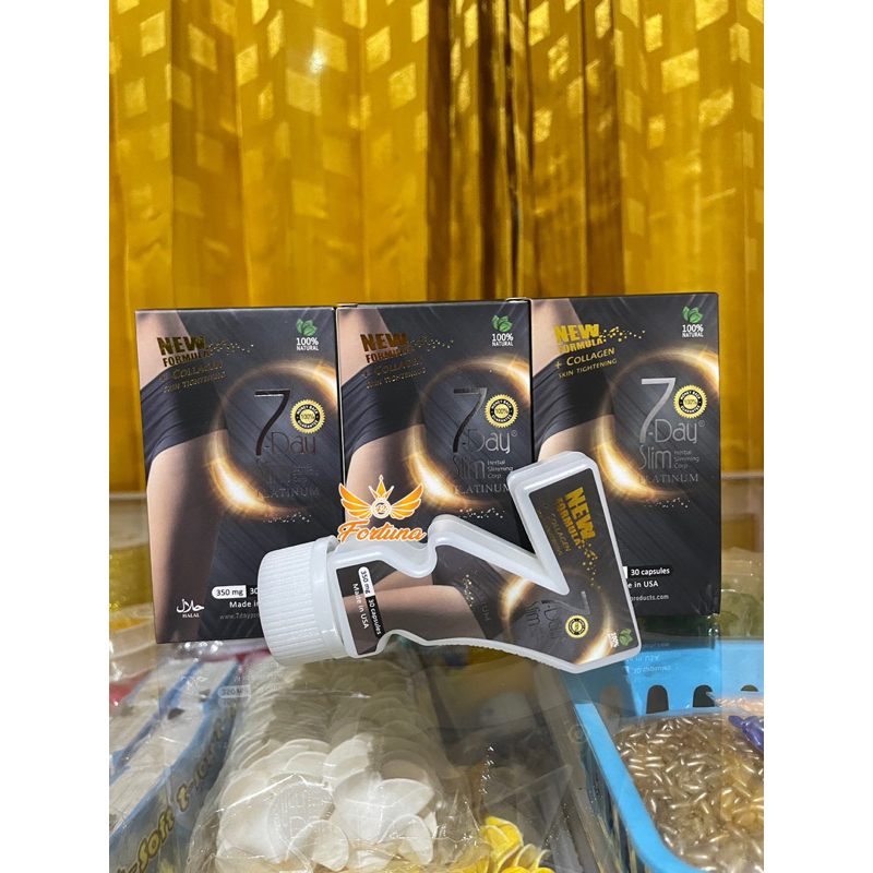 7-Day 7Day /7 Day Slim Original / 7 Day Slim Platinum Jamin Original 100% - seven day slim platinum 